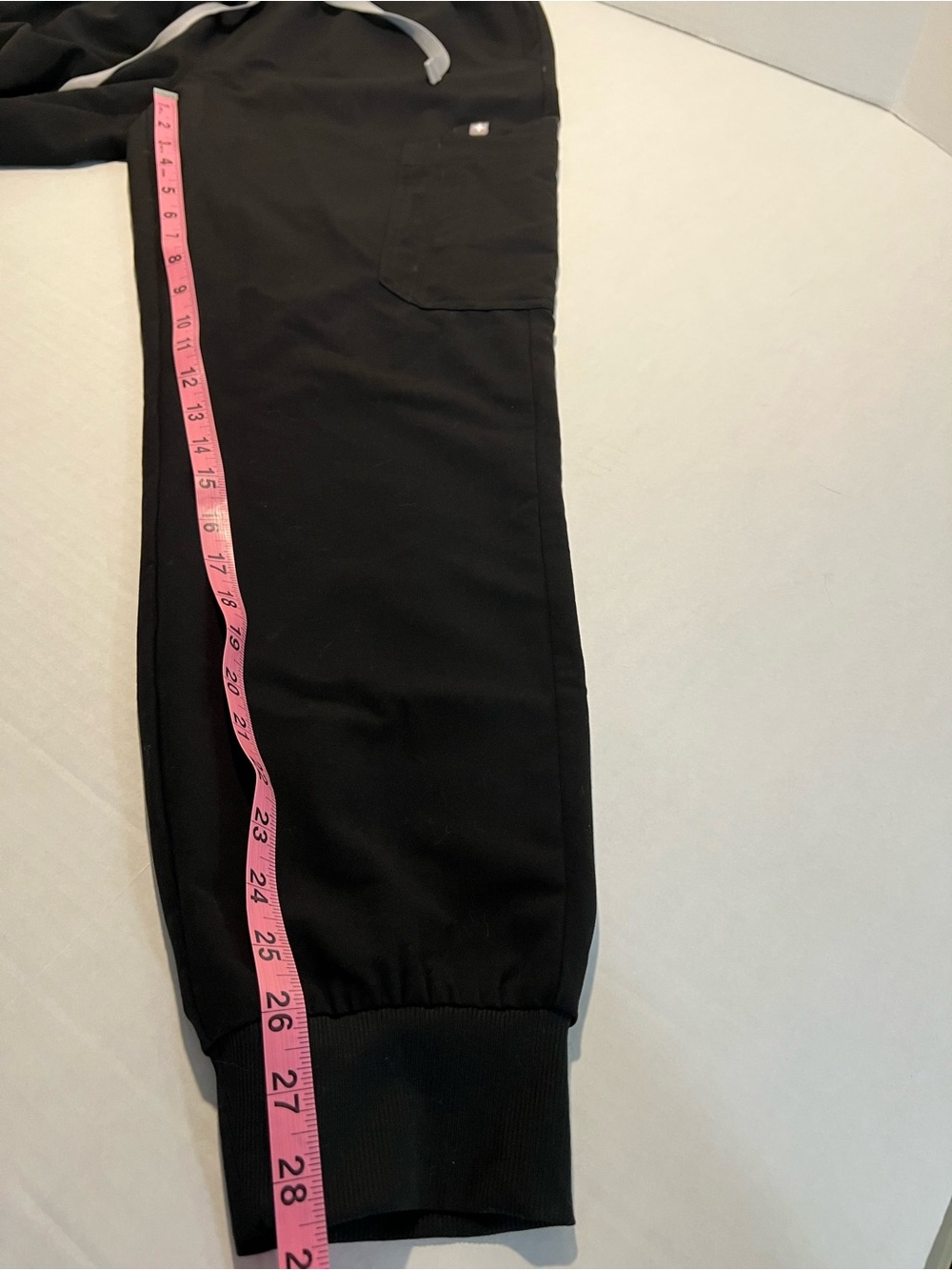 FIGS Technical Collection Jogger Scrub Pants Black Womens size Medium Cargo - Picture 10 of 10